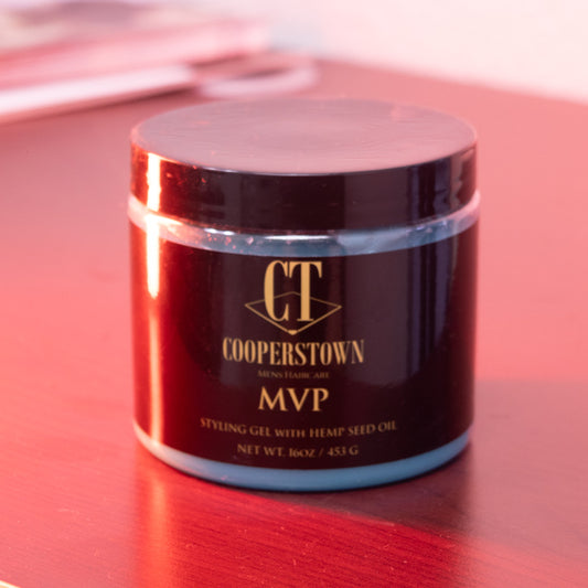 Cooperstown MVP Styling Gel – Premium Hold with Hemp Seed Oil | Tru Hair Studio Brighton, CO