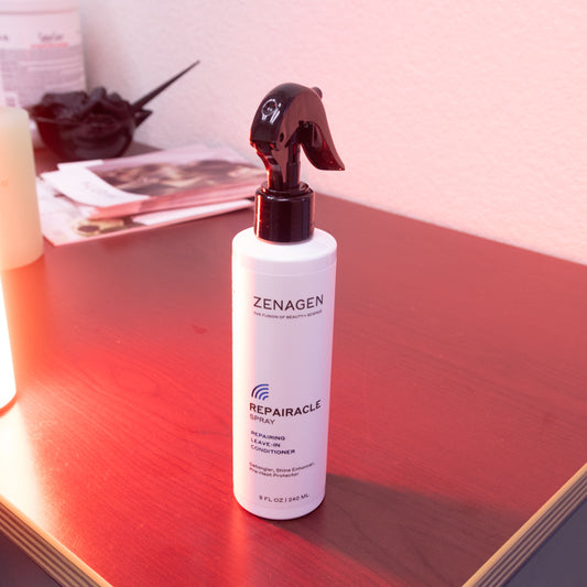Zenagen Repairacle Spray – Leave-In Conditioner & Heat Protector | Tru Hair Studio Brighton, CO
